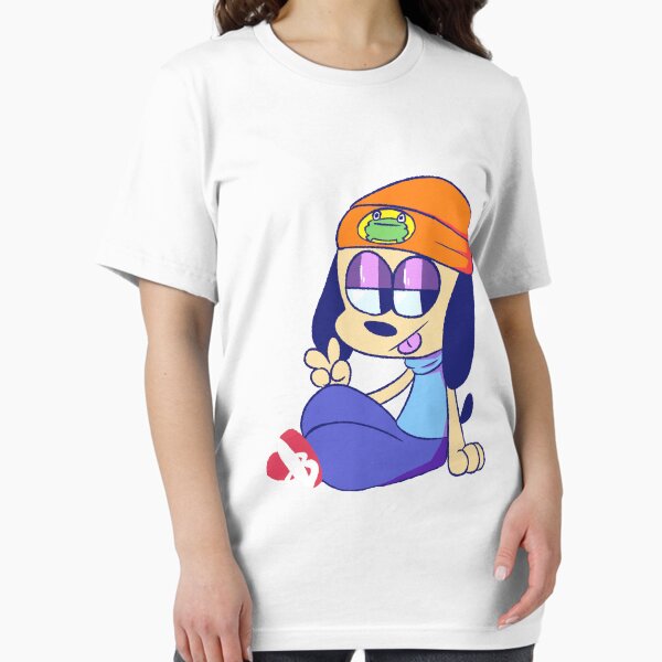Vista previa del artículo con la obra «Parappa El Rapero Rap», diseñado y vendido por ABZDesigner.