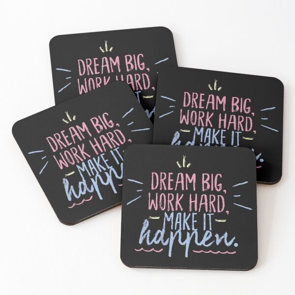 Item preview, Dream Big, Work Hard, Make It Happen. designed and sold by Trendy Design.