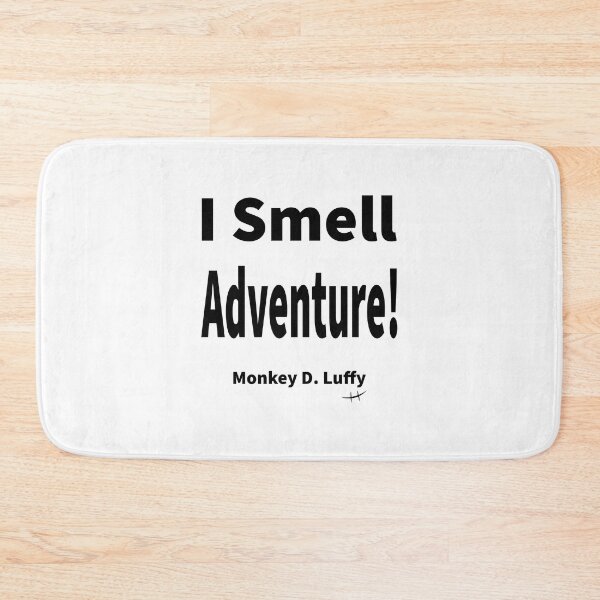 Item preview, I smell Adventure! Monkey D Luffy designed and sold by MagiqueStickers ⭐⭐⭐⭐⭐.