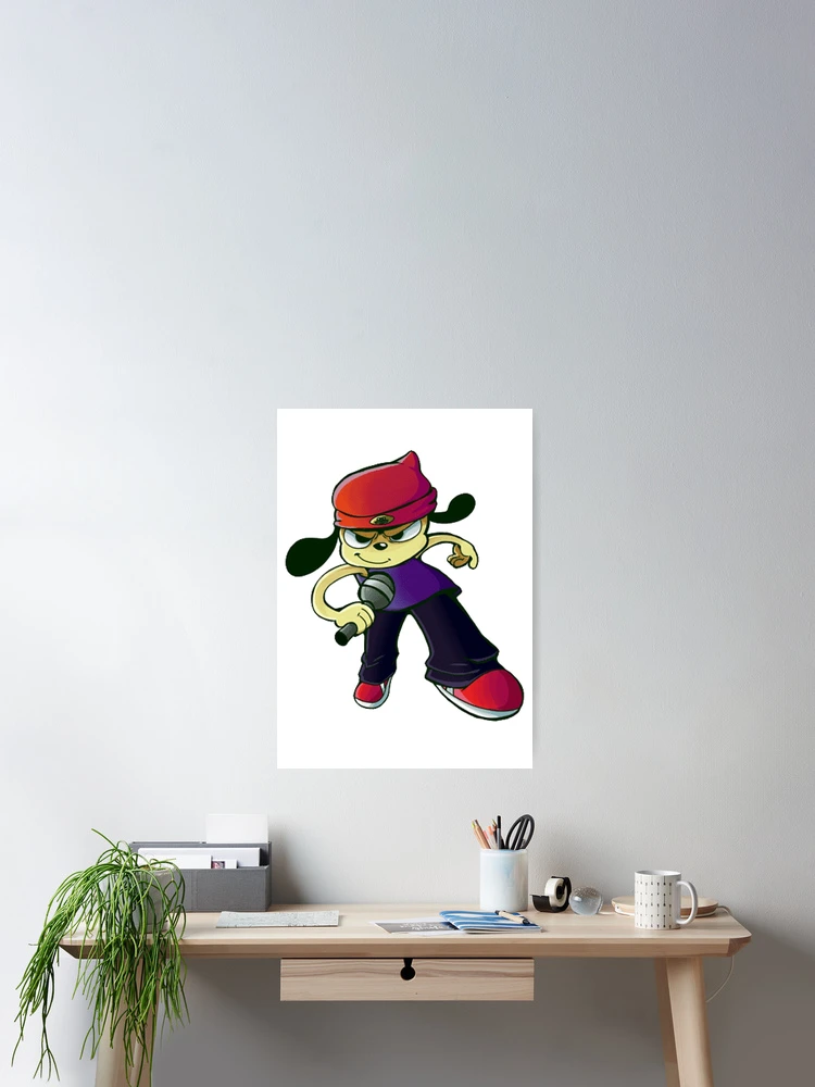 Thumbnail 2 of 3, Poster, Parappa The Rapper Rap designed and sold by ABZDesigner.
