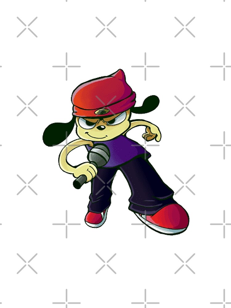 Thumbnail 3 of 3, Scarf, Parappa The Rapper Rap designed and sold by ABZDesigner.