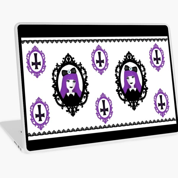 Purple Pastel Goth - Original Laptop Skin