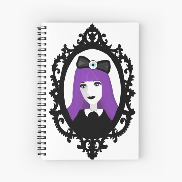 Purple Pastel Goth - Original Spiral Notebook