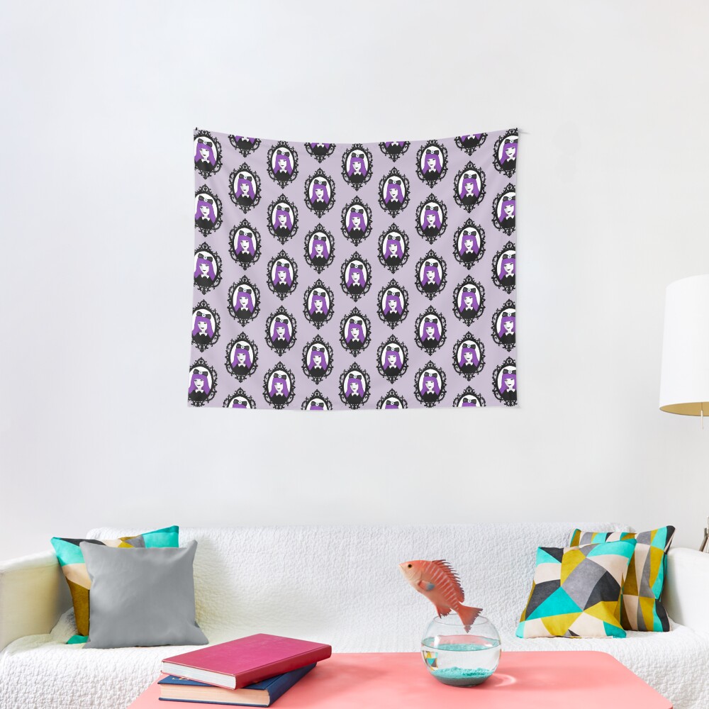 "Purple Pastel Goth Original" Tapestry by LolitasAdorned Redbubble