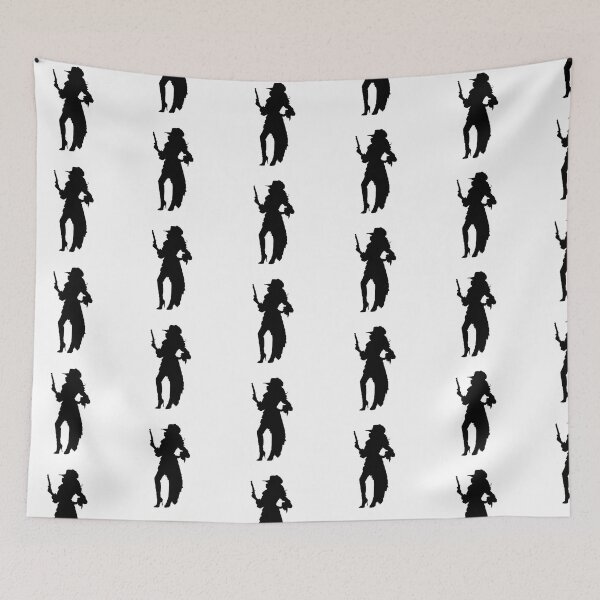 Item preview, Female Caribbean Pirate Silhouette #3 Design designed and sold by Mterry1202.
