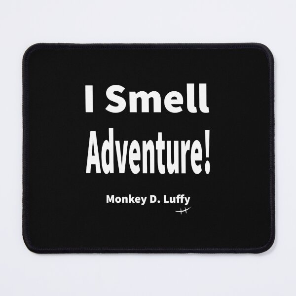 Item preview, I smell Adventure! Monkey D Luffy designed and sold by MagiqueStickers ⭐⭐⭐⭐⭐.