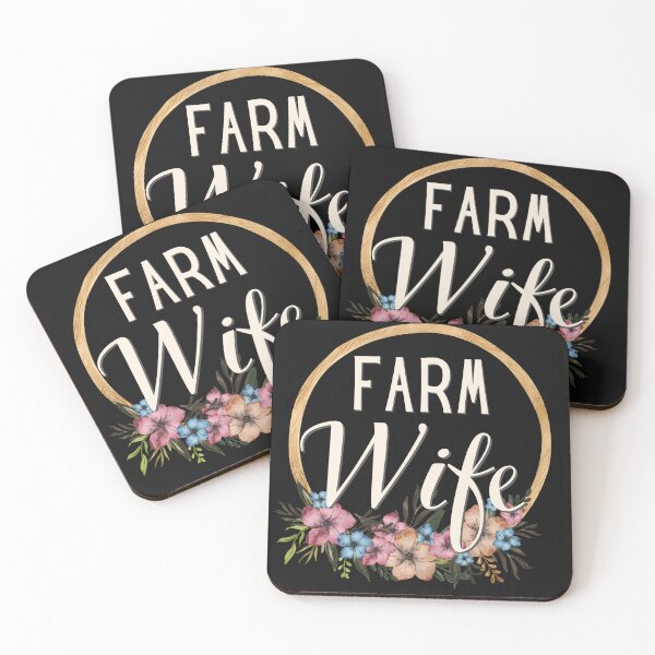 Item preview, Pretty Farm Wife with Flowers designed and sold by AloraDawnEve.