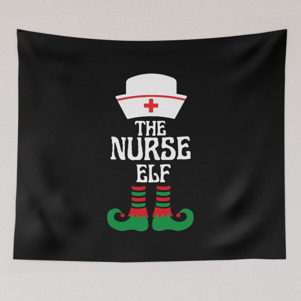 Item preview, THE NURSE ELF designed and sold by ZhacoysDesignz.