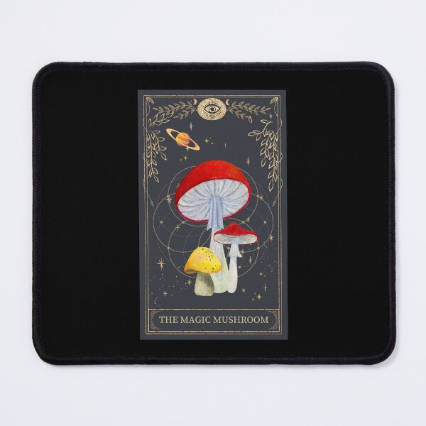 Item preview, Vintage Mushroom Lover Tarot Card Sticker designed and sold by MagicWolfStar.