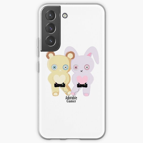 Adorable Gamer ~ Teddy & Bunny Samsung Galaxy Soft Case