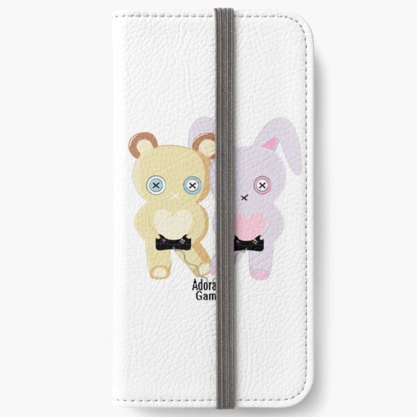 Adorable Gamer ~ Teddy & Bunny iPhone Wallet