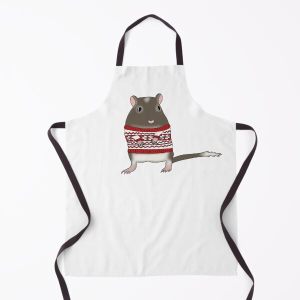 Item preview, Cute brown gerbil wearing christmas jumper designed and sold by Becky-Marie.