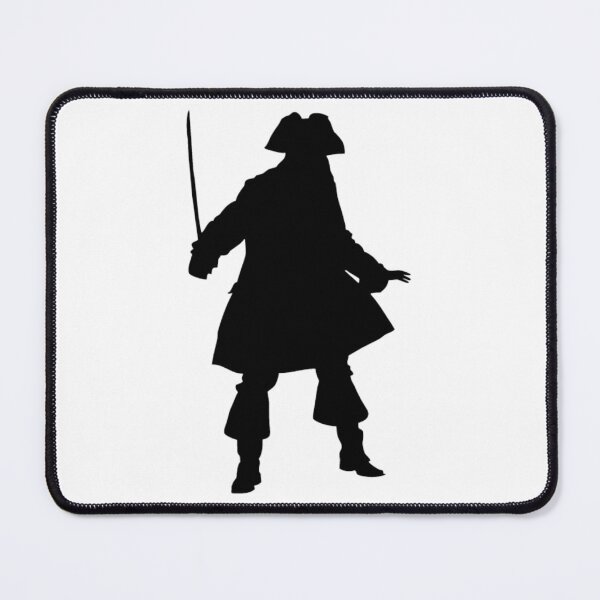 Item preview, Caribbean Pirate Captain Silhouette #5 Design designed and sold by Mterry1202.