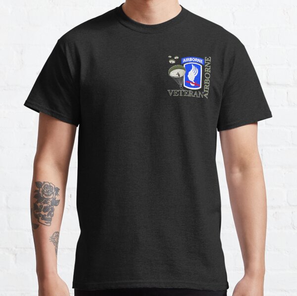 173rd Airborne with Paratroopers Classic T-Shirt