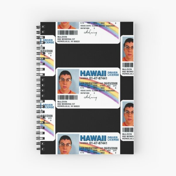 McLovin Spiral Notebook