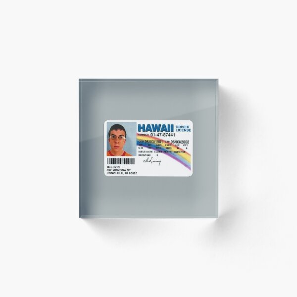 McLovin Bloque acrílico