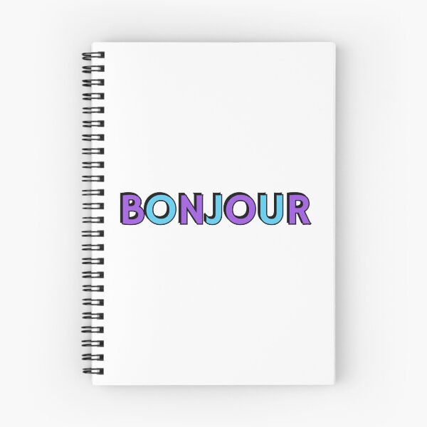 Item preview, BONJOUR - French for good day, good morning designed and sold by Inspirationmotivation.