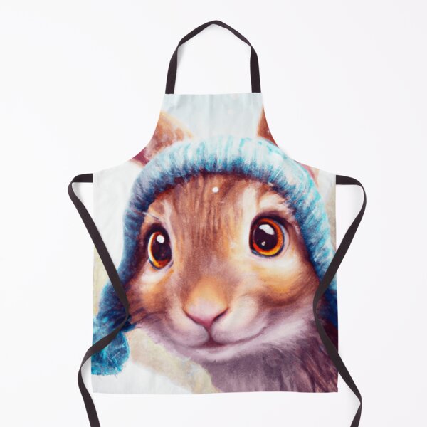 Item preview, Cutedom - Hare In A Winter Hat designed and sold by RaynbowCute.