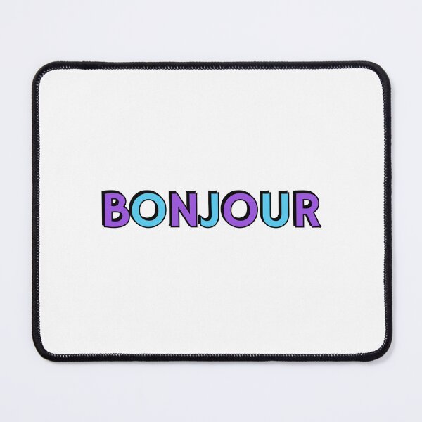Item preview, BONJOUR - French for good day, good morning designed and sold by Inspirationmotivation.