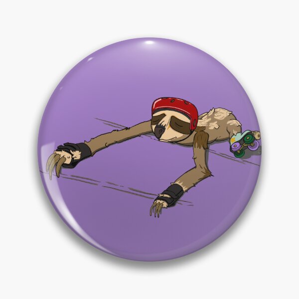 Item preview, Sleepy roller sloth designed and sold by IceboxBlue.