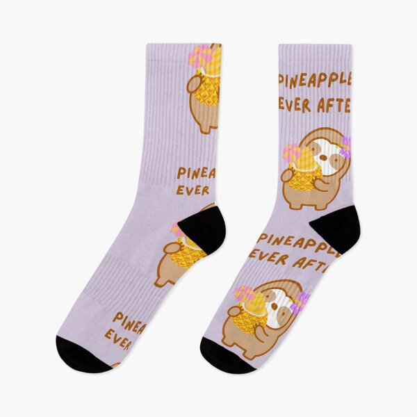 Item preview, Happily Ever After Wedding Pineapple Soft Serve Sloth designed and sold by theslothinme.