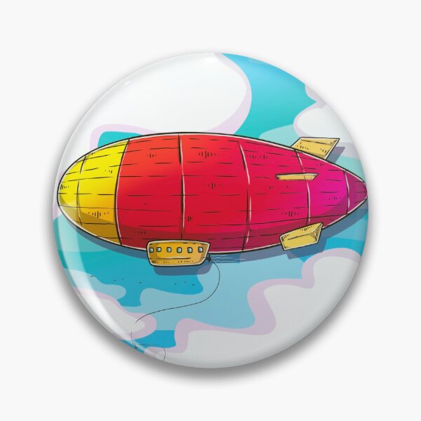 Artikelvorschau, Fröhlicher Zeppelin entworfen und verkauft von Sikkpen.