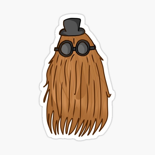 &ldquo;cousin itt&rdquo; Sticker for Sale by sproutsofart | Redbubble