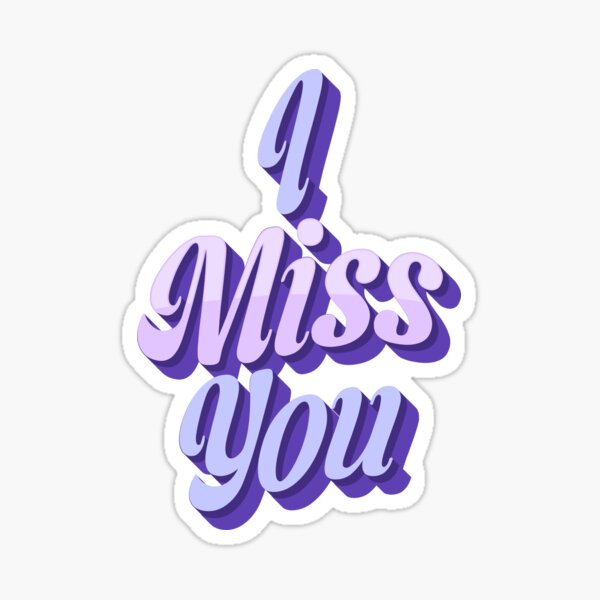 Item preview, I Miss You designed and sold by Trendy Design.