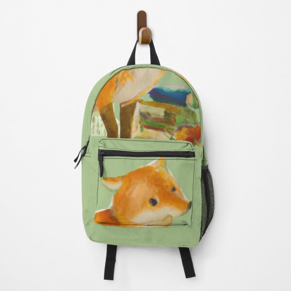 Item preview, Watercolor Spring Woodland Fox, Orange Boho Floral fox, Woodland watercolour fox designed and sold by Artsareus.