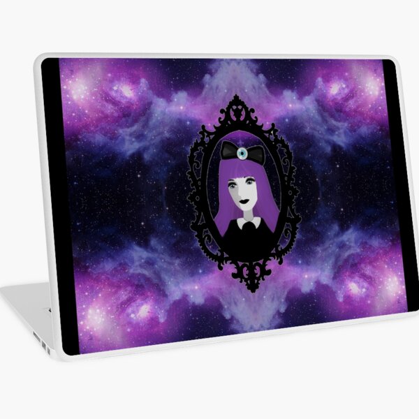 Purple Pastel Goth - Space Laptop Skin