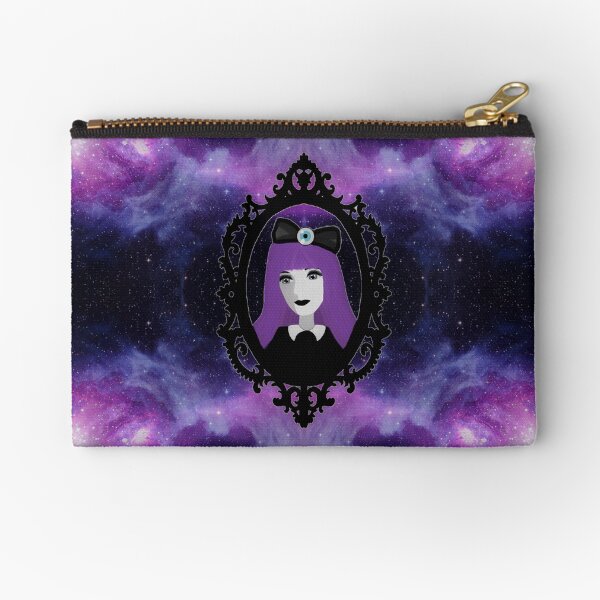 Purple Pastel Goth - Space Zipper Pouch