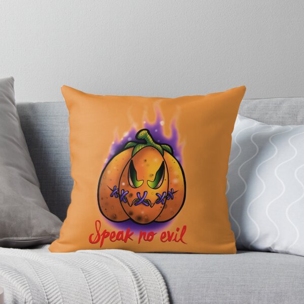 Item preview, Speak no evil pumpkin designed and sold by TheInkSmith.