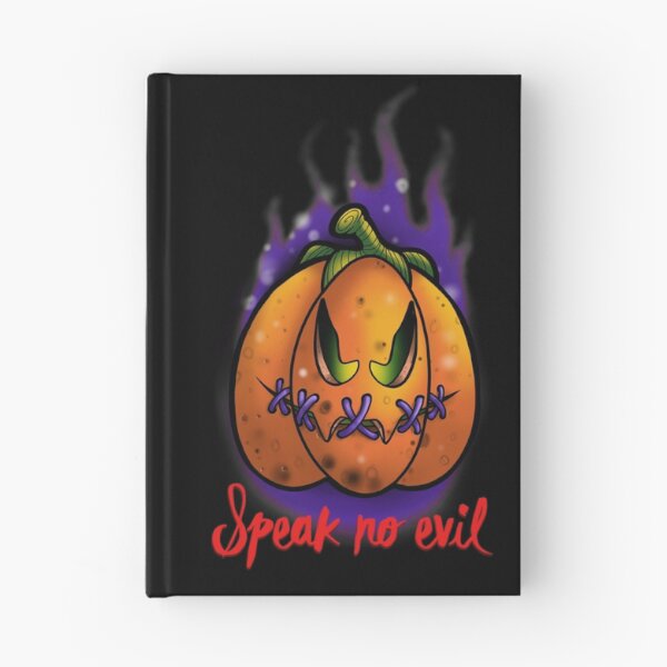 Item preview, Speak no evil pumpkin designed and sold by TheInkSmith.