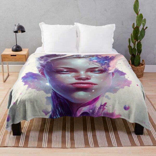 Item preview, girl in space rough painting designed and sold by Jenslemmens.