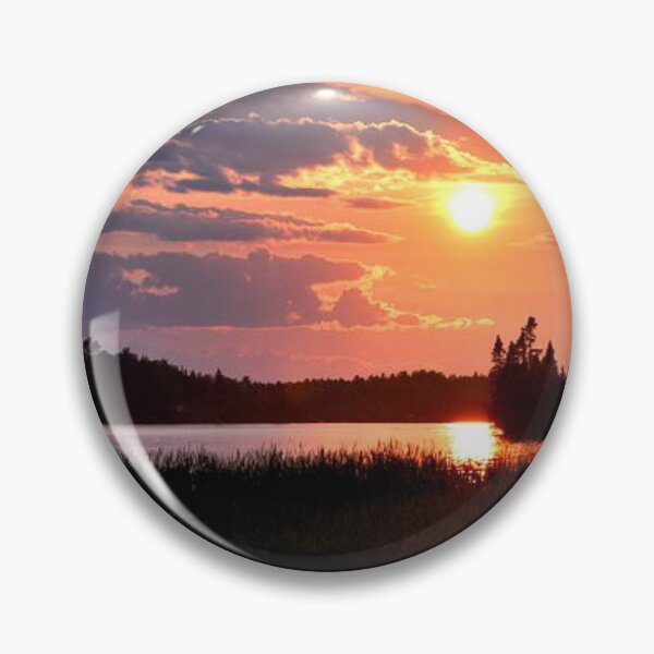 Item preview, Beautiful orange sunset view from the lake this Sunday  designed and sold by Durgaa D.