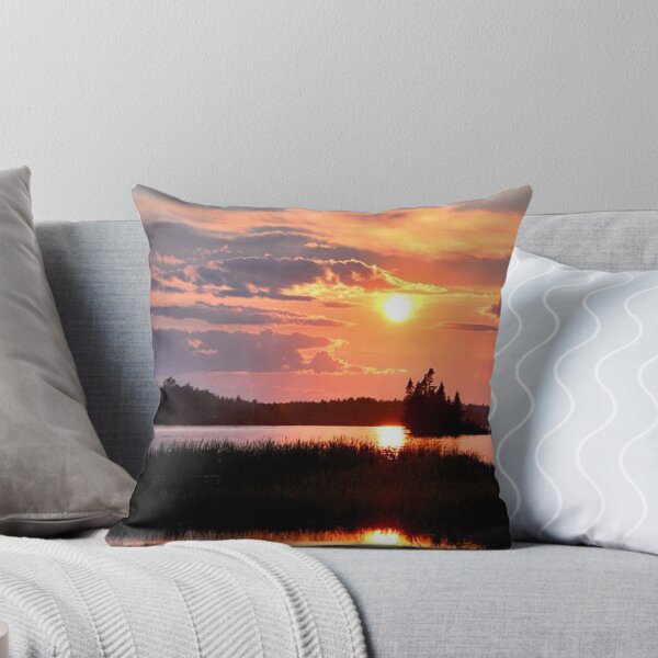 Item preview, Beautiful orange sunset view from the lake this Sunday  designed and sold by Durgaa D.