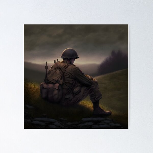 Item preview, Solitary Soldier designed and sold by TPN-Designs.