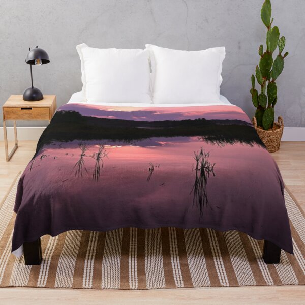Item preview, Beautiful lavender sunset view from the lake this Sunday  designed and sold by Durgaa D.