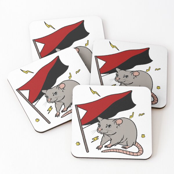 Item preview, Anarchocommunism flag rat designed and sold by tsfea.