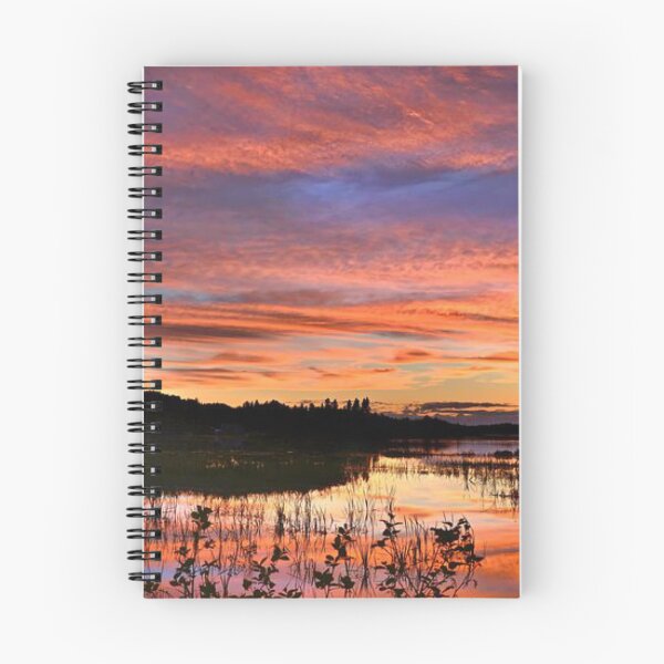 Item preview, Beautiful red and orange  sunset view from the lake this Sunday  designed and sold by Durgaa D.