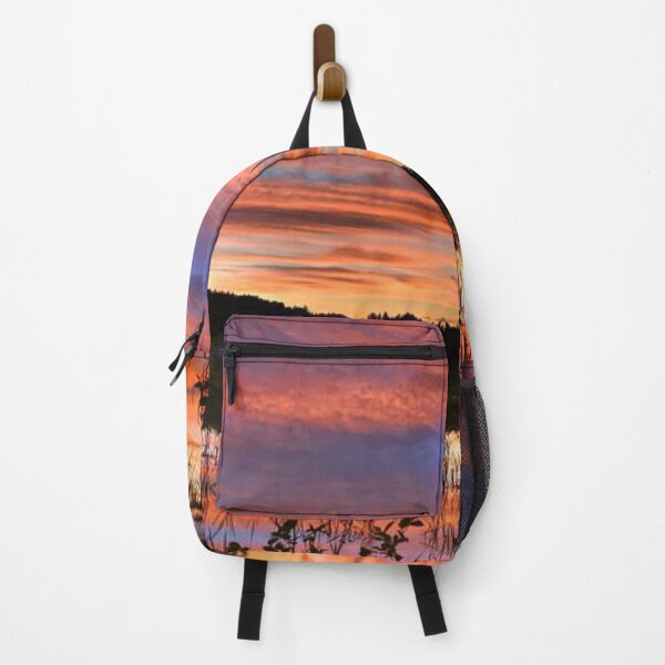 Item preview, Beautiful red and orange sunset view from the lake this Sunday designed and sold by Durgaa D.