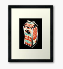 milk - foxgloves tip with the weight of their fruit. Framed Print