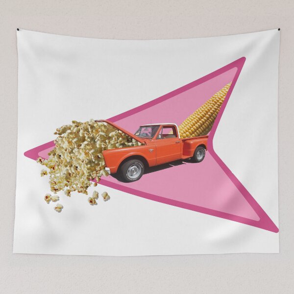 Item preview, It's Corn Solo Geometric Pink designed and sold by GollyWillikers.