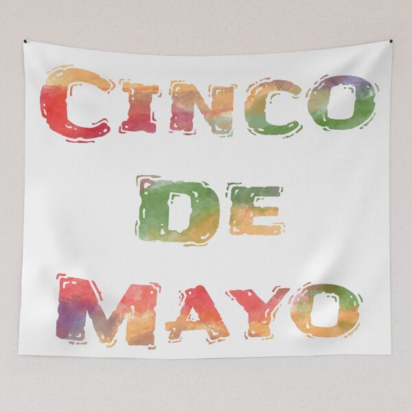 Item preview, Happy Cinco De Mayo Colorful Décor designed and sold by thewishdesigns.