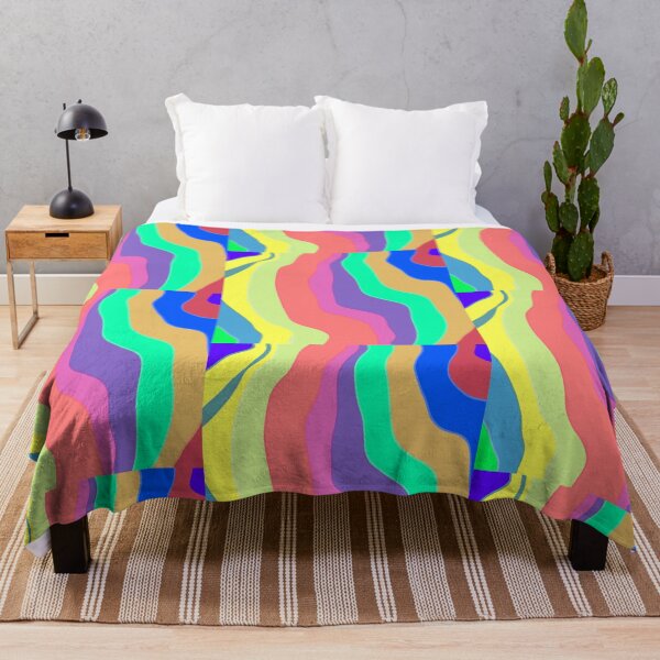 Item preview, Rainbow Liquid Swirl Retro designed and sold by ShinobiDesings.