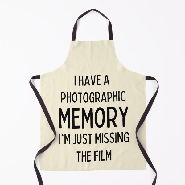 Item preview, I Have A Photographic Memory | Funny Puns designed and sold by FunnyFactDesign.
