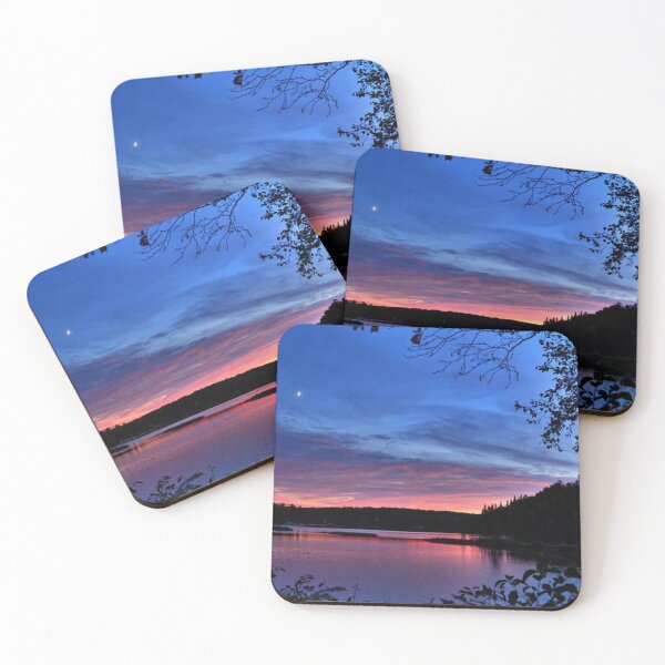 Item preview, Beautiful sunset view from the lake  designed and sold by Durgaa D.