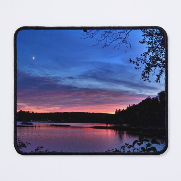 Item preview, Beautiful sunset view from the lake  designed and sold by Durgaa D.