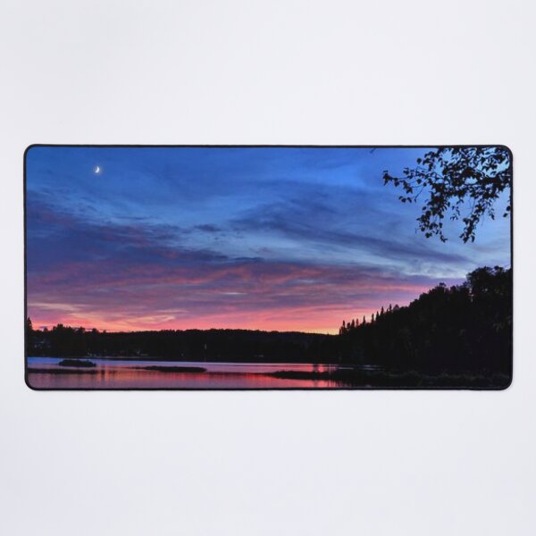Item preview, Beautiful sunset view from the lake  designed and sold by Durgaa D.