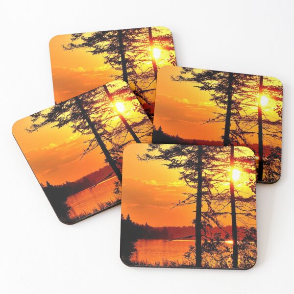 Item preview, Beautiful sunset view from the lake  designed and sold by Durgaa D.